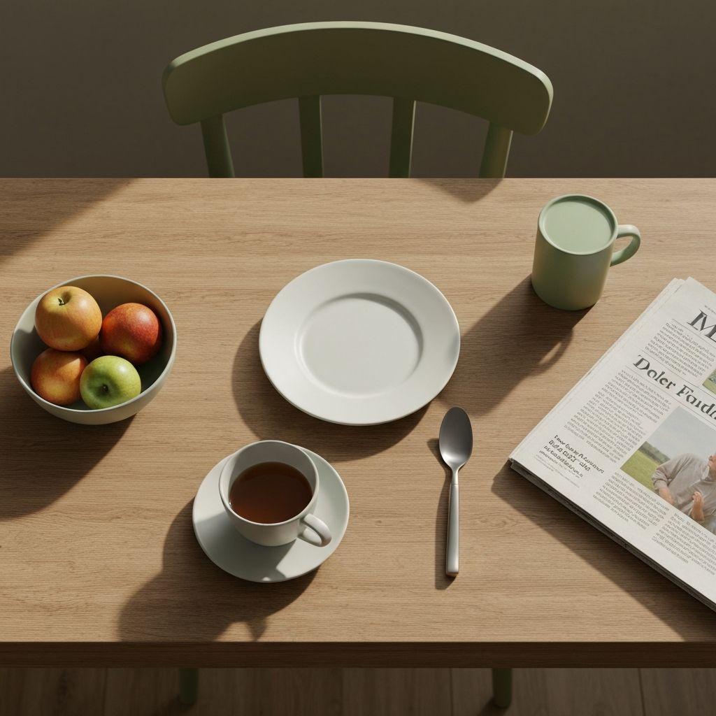 Overview of daily environment and meal scheduling context